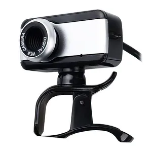 WebCam Brazil Pc V4, USB, Com Microfone, Preto e Prata, 45751