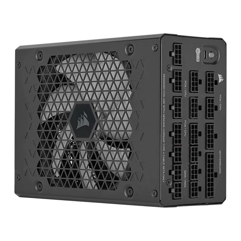 Fonte Corsair HX1500i, 1500W, Full-Modular, ATX 3.1 PCIe 5.1, Cybenetics Platinum, Preto, CP-9020309-WW