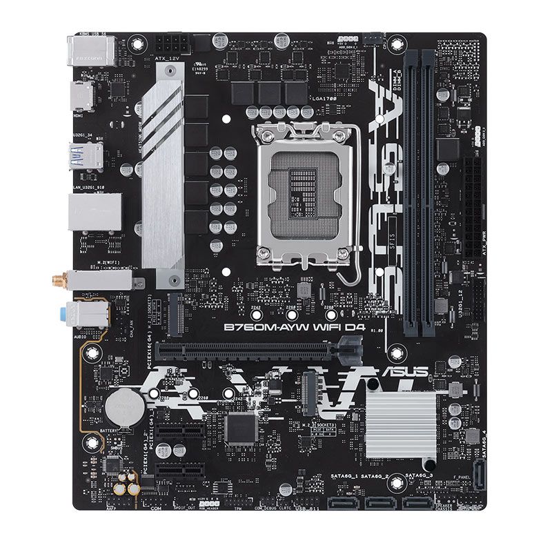 Placa Mãe Asus B760M-AYW WiFi D4 DDR4