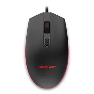 Mouse Gamer Multi MO298, Led 7 Cores, 2400DPI, Preto, MO298