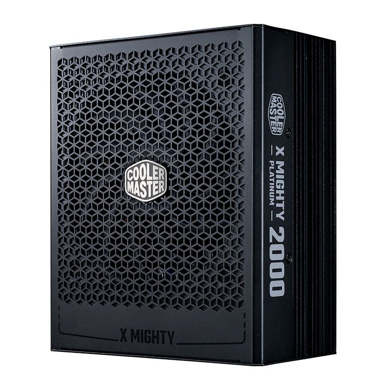 Fonte Cooler Master X Mighty, 2000W, Full Modular, 80 Plus Platinum, Preto, MPS-K001-AFBP-NBWO