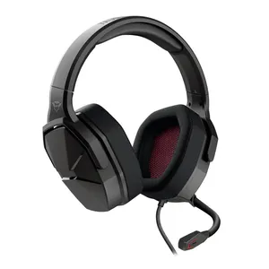 Headset Gamer Trust GXT 4371 Ward Multiplataforma Preto, T23799