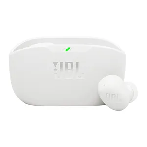 Fone de Ouvido Intra Auricular JBL Wave Buds 2, Bluetooth, Branco, JBLWBUDS2WHT