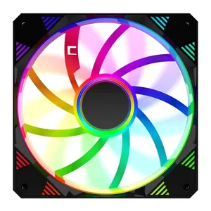 Ventoinha Alseye VP120, Rainbow, 120mm, Preto, VP120-BLACK