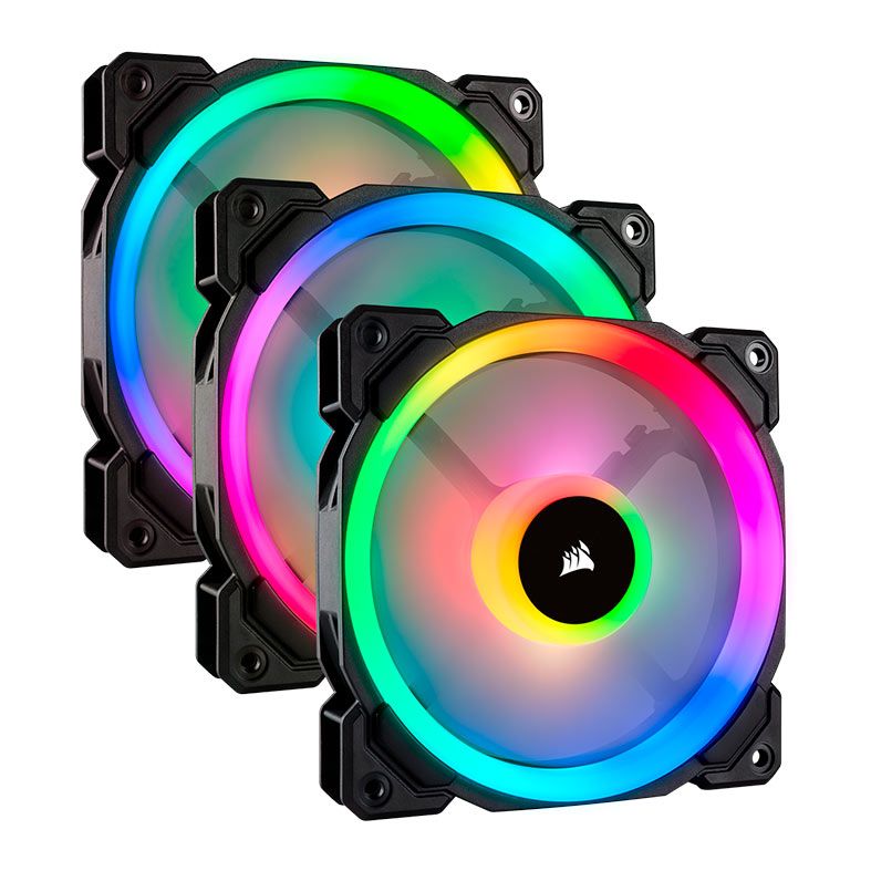 Kit Ventoinhas Corsair LL120 RGB 3x120mm, CO-9050072-WW