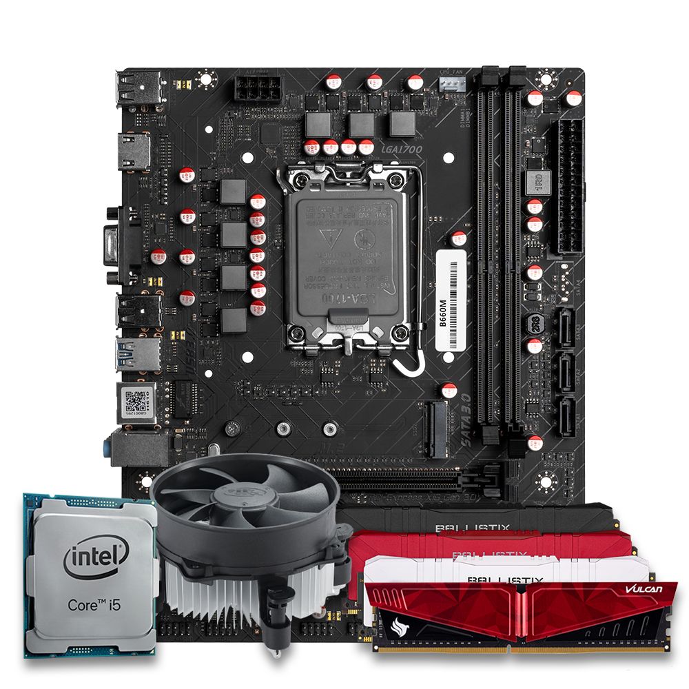 Pichau Kit Upgrade i5-10400F B560M DDR4