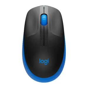 Mouse Logitech M190 Wireless 1000dpi Preto/Azul, 910-005903