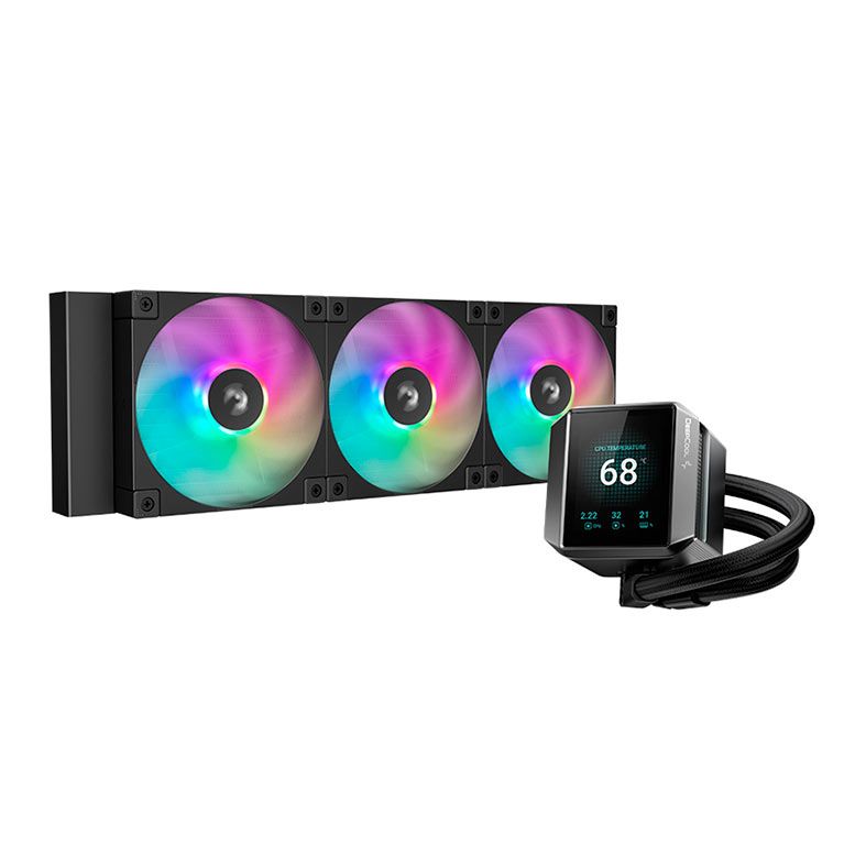 Water Cooler DeepCool Mystique 360 ARGB, 360mm, Preto, R-LX750-BKADSNC-G-1