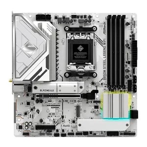 Placa Mae AsRock B850M Steel Legend WiFi, DDR5, Socket AMD AM5, M-ATX, Chipset AMD B850, B850M-STEEL-LEGEND-WIFI