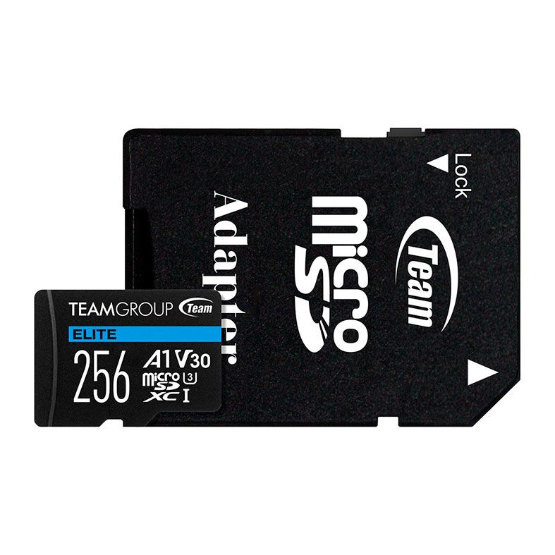 Cartão de Memória Team Group A1 256GB MicroSDXC