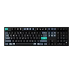 Teclado Keychron B36, Switch Scissor, Wireless, Deep Black, B36-K9