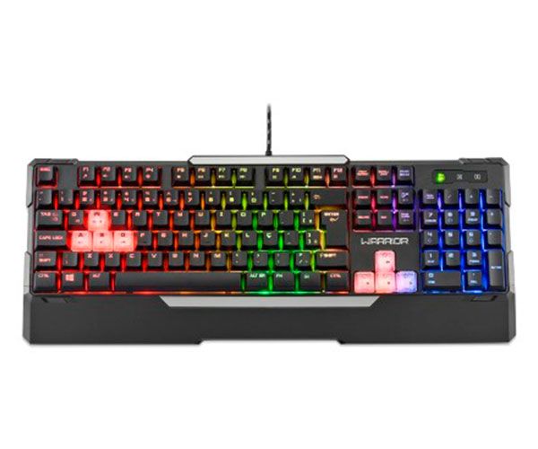 Teclado Multi Gamer Semi Mecânico Com LED, TC208