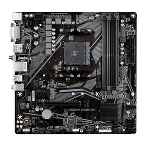 Placa Mae Gigabyte A520M DS3H AC, Wifi, DDR4, Socket AMD AM4, M-ATX, Chipset AMD A520, A520M-DS3H-AC