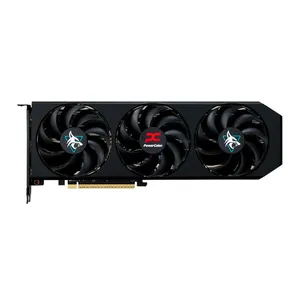 Placa de Video PowerColor Radeon RX 9060 XT Hellhound, 8GB, GDDR6, 128-bit, RX9060XT-8G-L-OC