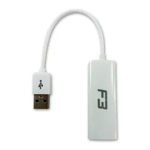 Cabo Adaptador USB 2.0 Para RJ45 F3, Ethernet 10/100, JC-AD-RJ452.0