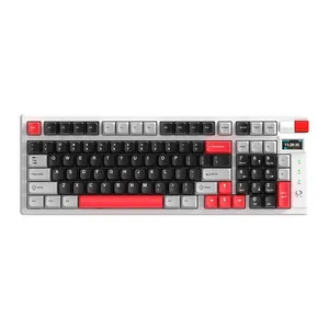 Teclado Mecanico Marvo Monka KG991W, RGB, Switch Azul, Wireless, KG991W