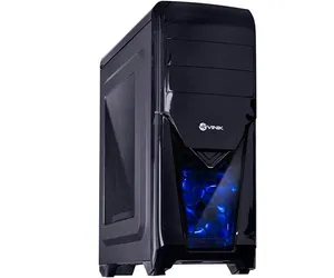 Gabinete Vinik VX Gaming Twister V2 Preto LED Azul, 25348