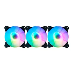Kit Ventoinhas 1STPlayer CC, RGB, 3x120mm, 1STP-CC