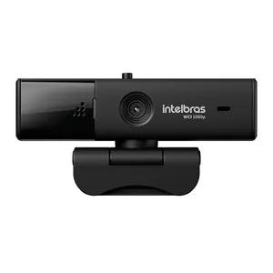 Webcam Intelbras, FHD, 1080p, USB, Preto, WCI1080P