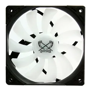 Ventoinha Scythe KazeFlex 120 RGB PWM 800RPM, SU1225FD12LR-RDP