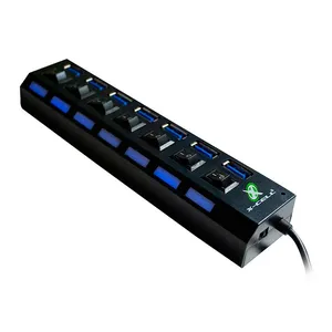 HUB X-Cell, USB 3.0, 7 Portas, XC-HUB-7