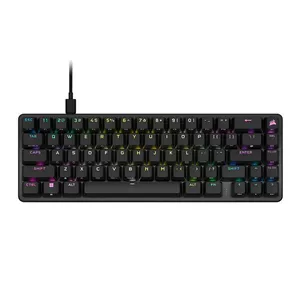 Teclado Mecanico Gamer Corsair K65 Pro Mini, RGB, Switch Vermelho, Preto, CH-91A401A-NA