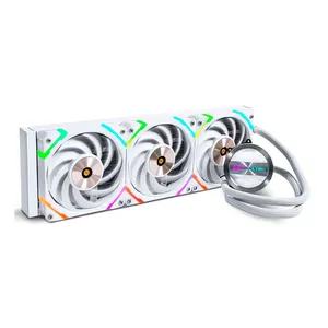 Water Cooler Valkyrie Dragonfang GL36, ARGB, 360mm, Branco, GL-360W-WH