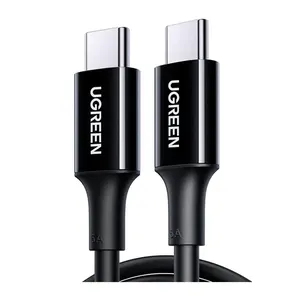 Cabo Tipo-C para Tipo-C UGREEN 2.0 Charging Cable 100W, 1m, Preto, UG-80371