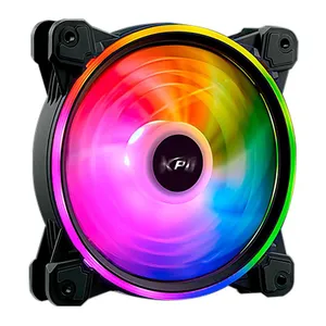 Ventoinha XPG Hunrricane, 140mm, ARGB, PWM, HURRICANE140ARGBPWM-BKC