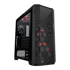 Gabinete Gamer AZZA Storm 6000 Lateral de Vidro RGB Preto, CSAZ-6000RGB/B