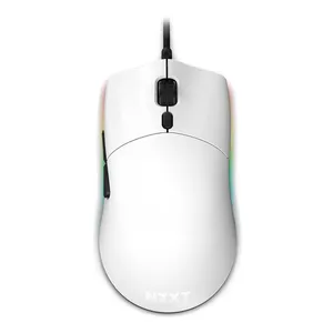 Mouse Gamer NZXT Lift, RGB, 16000DPI, 6 Botoes, Branco, MS-1WRAX-WM