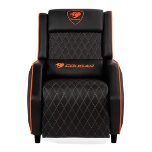 Poltrona Gamer Cougar Ranger Preto/Laranja, 3MRANGER.0001