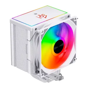 Cooler Para Processador Snowman MT620, ARGB, 125mm, Branco, MT620-WH-ARGB