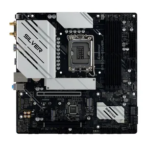 Placa Mae Biostar B760M-SILVER, DDR5, Socket LGA1700, M-ATX, Chipset Intel B760, B760M-SILVER