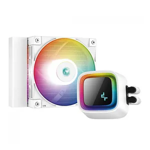 Water Cooler DeepCool LS320 WH, A-RGB, 120mm, Branco, R-LS320-WHAMMT-G-1