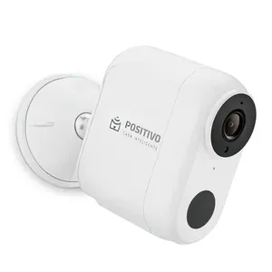 Smart Camera Wi-fi Positivo, FHD, 1080p, Com Bateria, Branca, 11188736