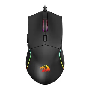 Mouse Gamer Redragon Naga M730, RGB, 10000DPI, 6 Botoes, Preto, M730-RGB
