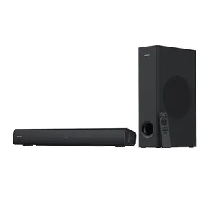 Caixa de Som Creative Stage V2, 160W RMS, Bluetooth, Cabo Optico e USB, Preto, 51MF8375AA001