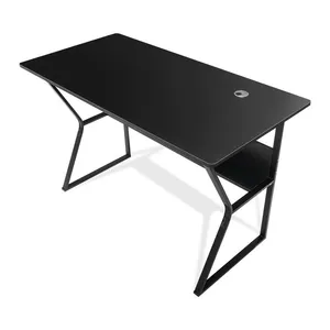 Mesa Para Escritorio Zinnia Aurea G140, 140cm, Preto, ZNO-ARG14-BL03