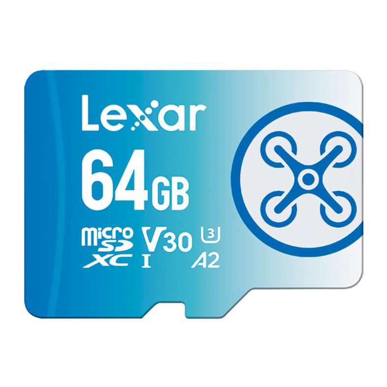 Cartao de Memoria Lexar Fly, 64GB, MicroSDXC UHS-I, LMSFLYX064G-BNNNG