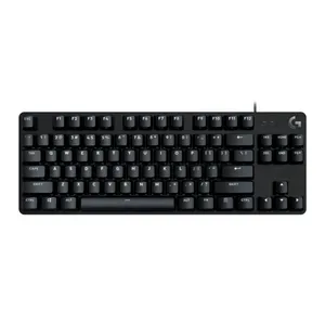 Teclado Mecanico Gamer Logitech G413 TKL SE, Led Branco, Switch Tatico, Preto, 920-010442