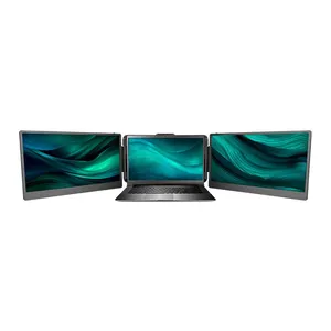Extensor de Tela Duplo Para Notebook Zinnia Vision Pro, 14 Pol, IPS, 60Hz, DP/Tipo-C, ZNO-VZONPRO-BL02