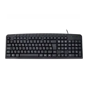 Teclado K-MEX KM-3928, USB, Preto, KM3928U00010B0X