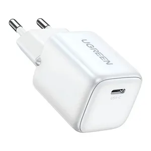 Carregador UGREEN Nexode mini PD Gan 20W, Branco, UG-15324