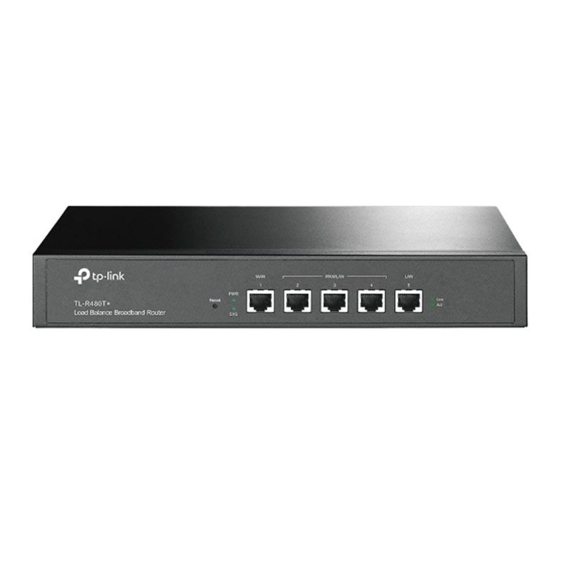 Roteador TP-Link Banda Larga com Balanceamento de Carga 10/100Mbps, TL-R480T+
