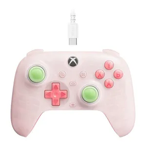 Controle 8BitDo Ultimate Mini, RGB, Para Xbox, Translucent Pink, 82CC02D