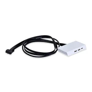Acessorio I/O Inferior Lian Li O11DE-3 W Para Gabinete O11 Dynamic EVO, Branco, O11DE-3W