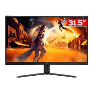 Monitor Gamer AOC Agon Quad 32, 31.5 Pol, VA, Curvo, QHD, 0.5ms, 180Hz, FreeSync Premium, HDMI/DP, CQ32G4E