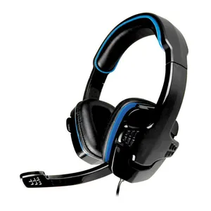 Headset Gamer K-MEX AR-S501, Drivers 40mm, Preto e Azul, ARS5010S10PABOX