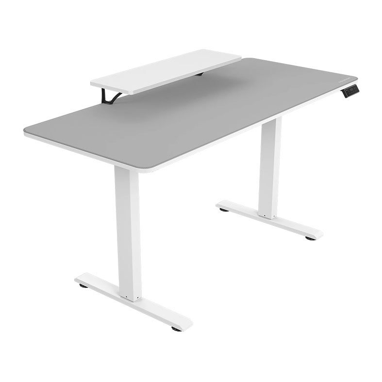 Mesa Gamer Cougar E-Star 140, Com Regulagem de Altura, Branco, 3MSTA3WW.0006